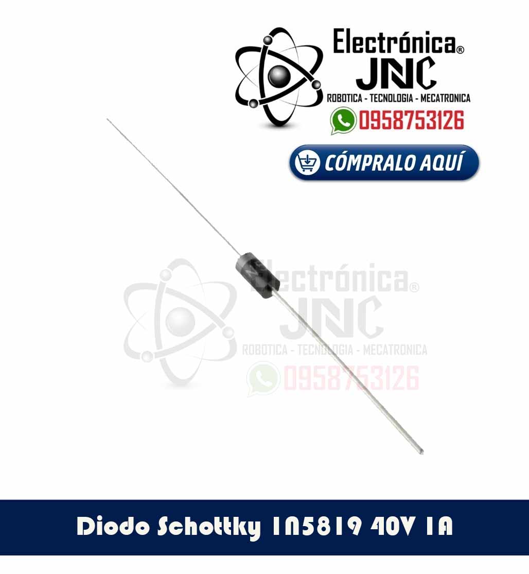 1N5819 Diodo Schottky 1A 40V