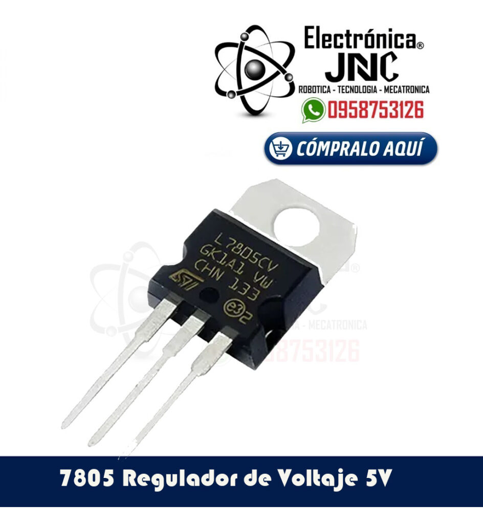 7805CV Regulador 5V 1.5A