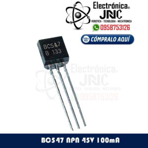 BC547 NPN 45V 100mA