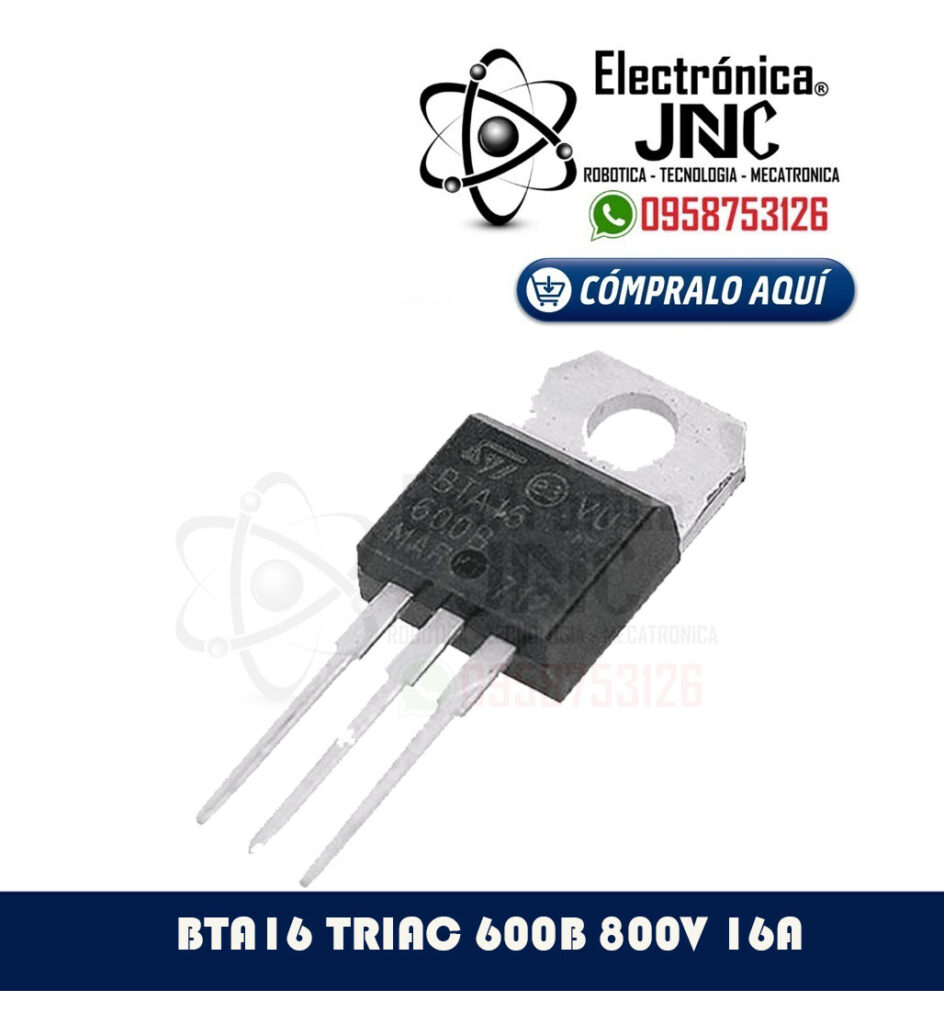 BTA16 TRIAC 600B 800V 16A