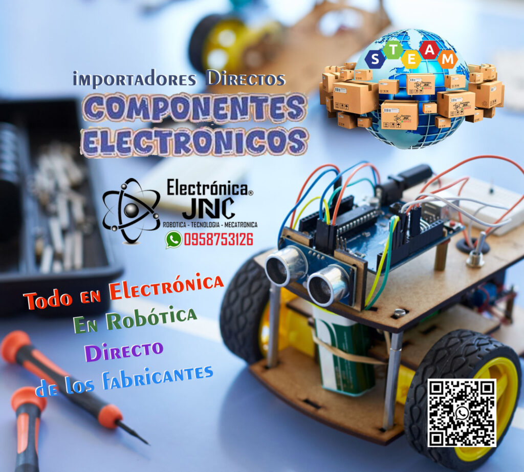 importación electrónica y robótica