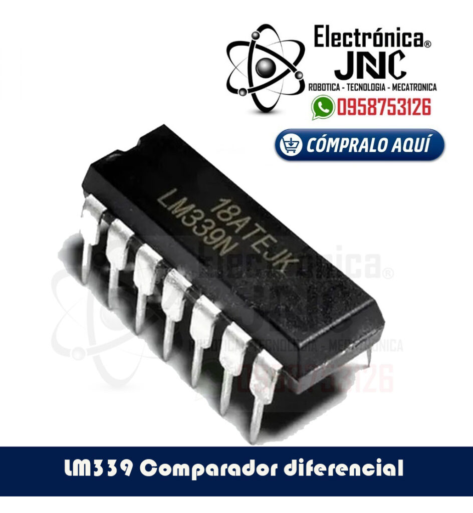LM339 Comparador de Voltaje