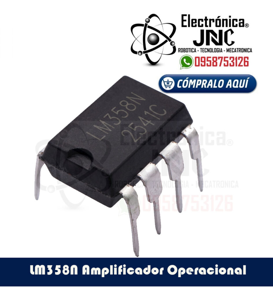 LM358 Amplificador Operacional