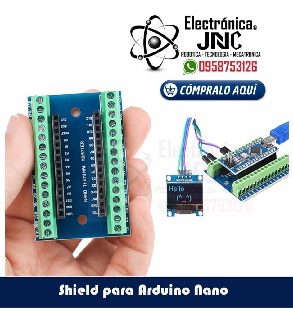 shield para arduino nano