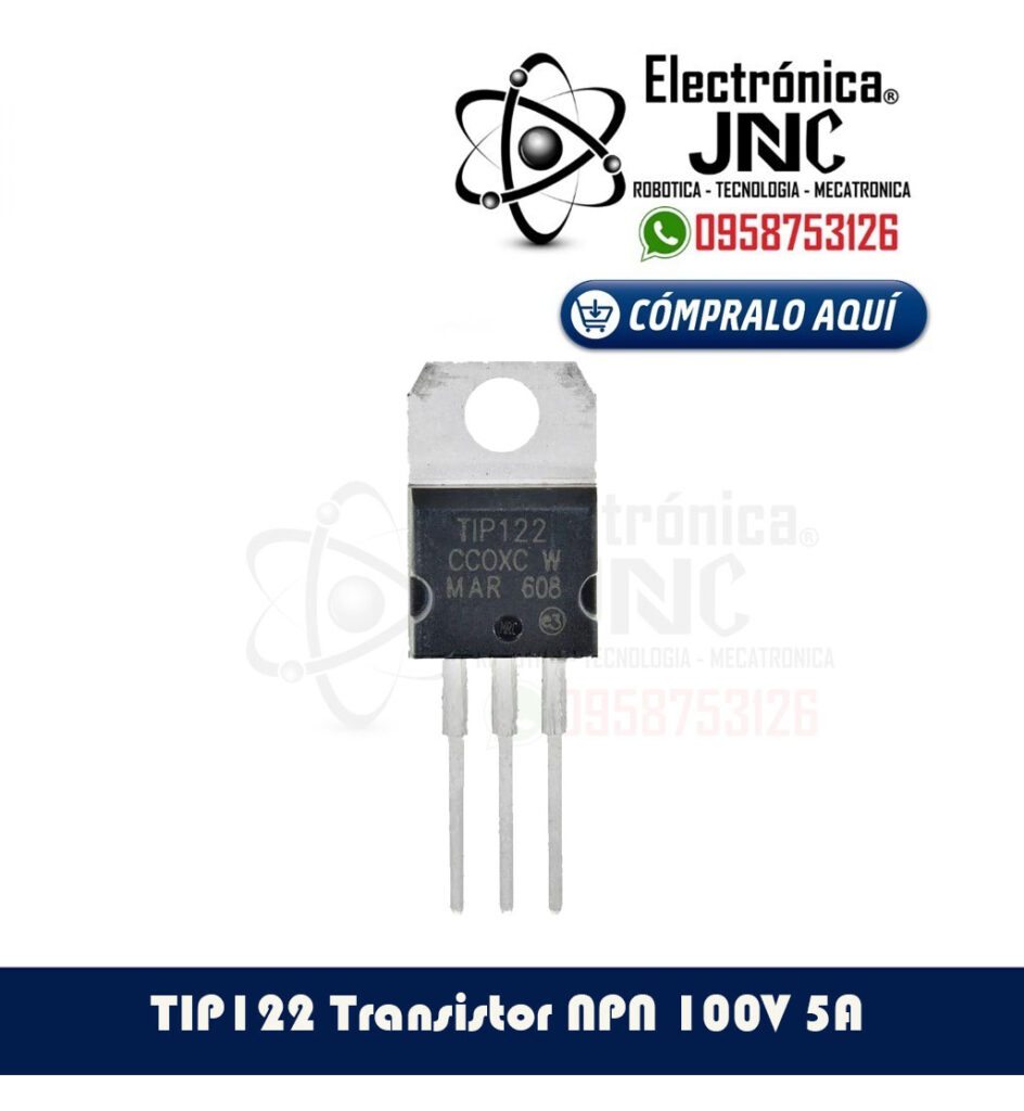 TIP122 Transistor NPN 100V 5A TO-220