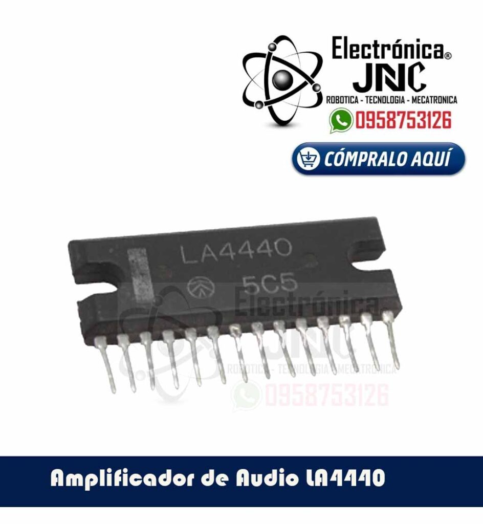 Amplificador de Audio LA4440