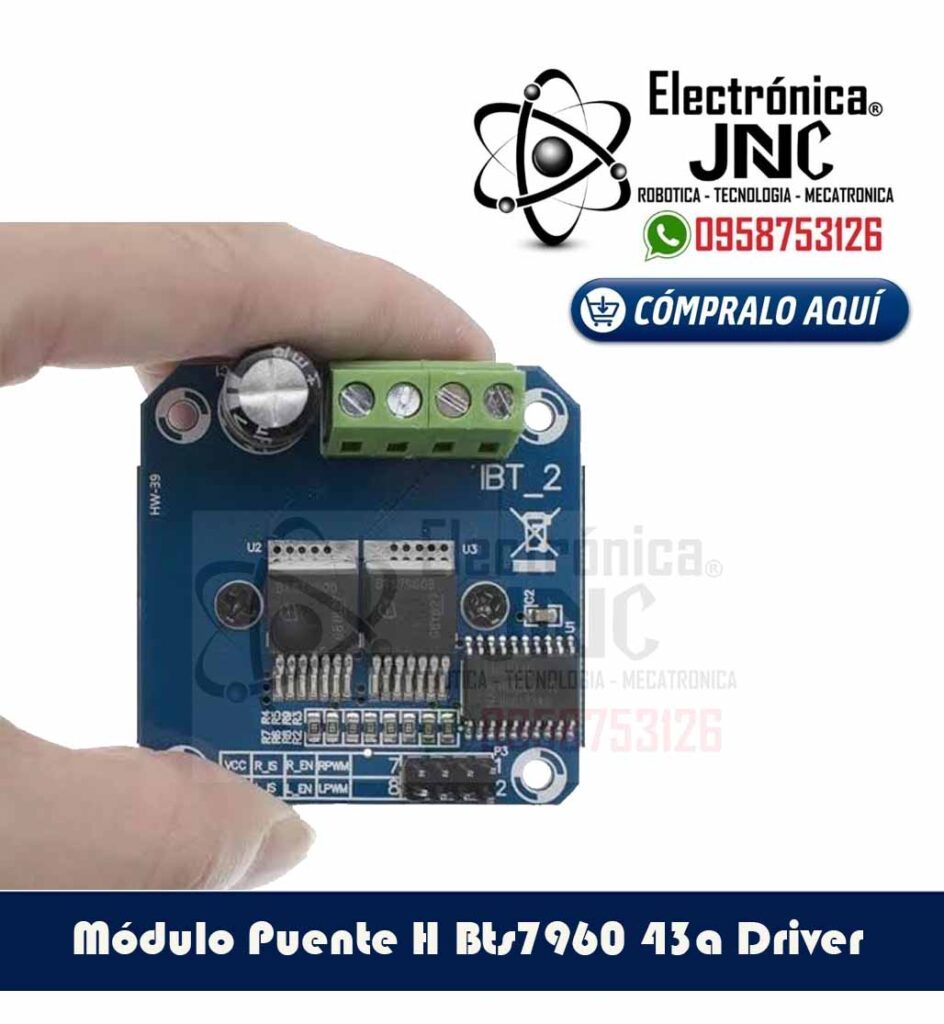 BTS7960 Driver Puente H 43A